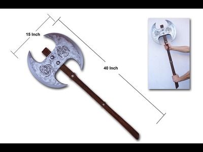 40″ TitanClash Foam Battle Axe – Two-Handed